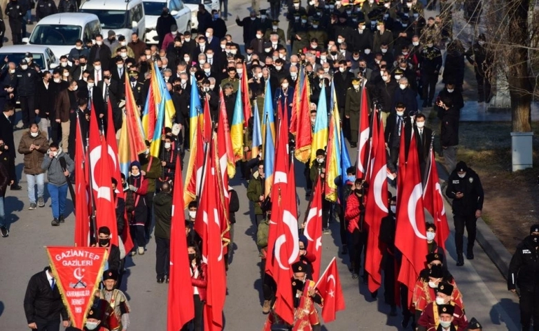 Gaziantep’in Düşman İşgalinden Kurtuluşunun 100.Yılı törenlerle kutlandı