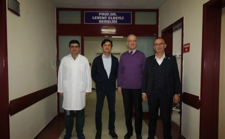 GAÜN Hastanesi’ne “Prof. Dr. Levent Elbeyli dersliği” açıldı