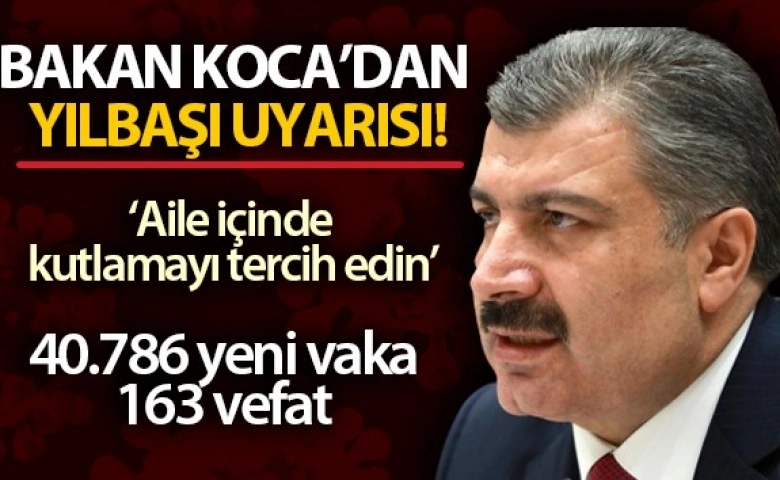 Korona virüste bugün 163 kişi hayatını kaybetti