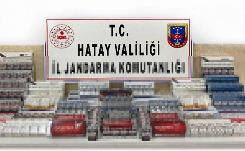 Hatay'da 6 bin 510 paket kaçak sigara ele geçirildi