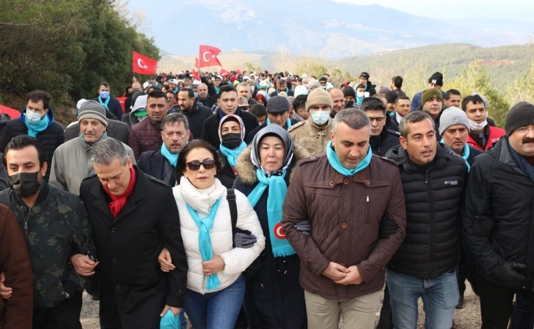 Hatay’da Sarıkamış Harekatı'nın 107. yılı anma yürüyüşü yapıldı