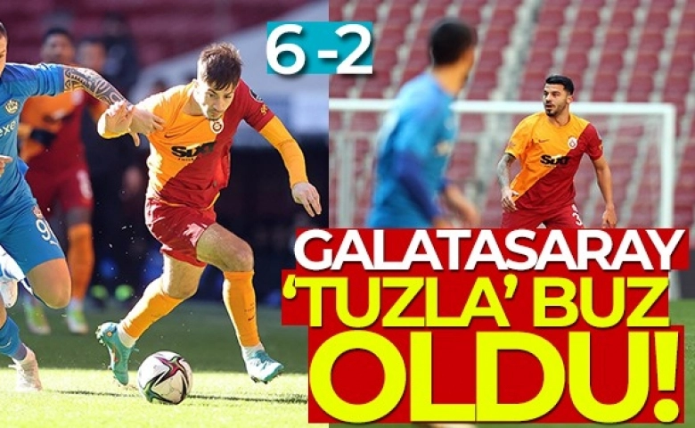 Galatasaray, Tuzlaspor'a 6-2 mağlup oldu