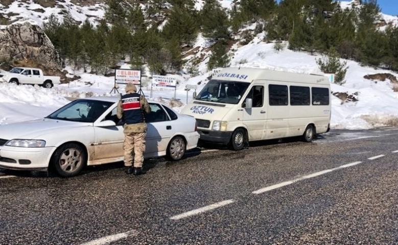 Adıyaman'da Düzensiz göçmenlere yönelik huzur uygulaması