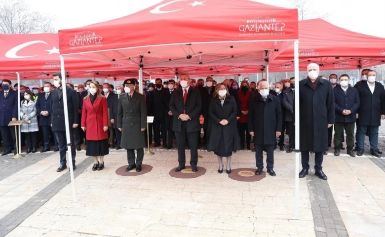 Gaziantep'e Gazi'lik unvanı verilişinin 101. yıl dönümü kutlandı