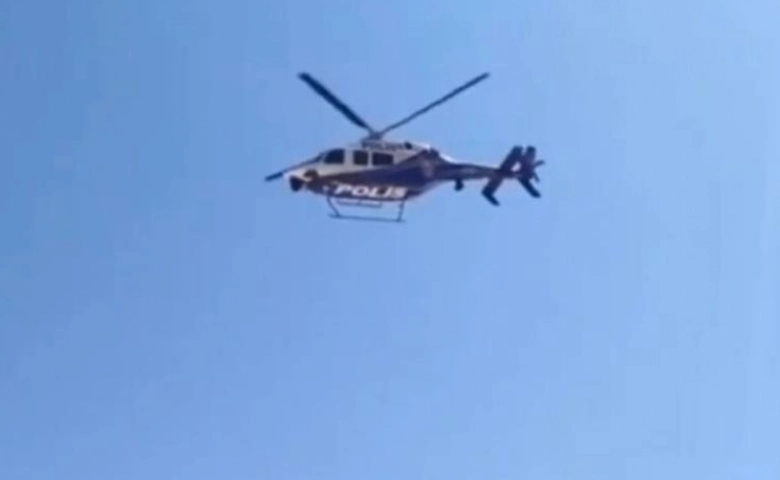 Hatay’da helikopter destekli uyuşturucu operasyonu