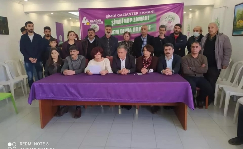 HDP Gaziantep’te kongre startını verdi