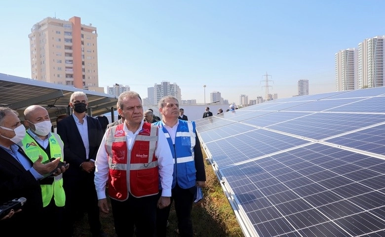 Mersin'in güneşi enerjiye dönüşüyor