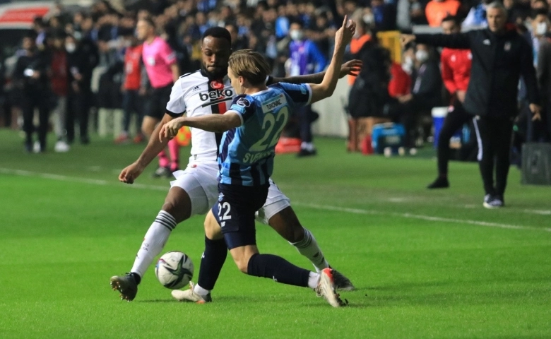 Beşiktaş, Adana Demirspor engelini aşamadı: 1-1 berabere