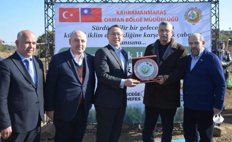 Kahramanmaraş’ta "Tayvan Dostluk Hatıra Ormanı" kuruldu