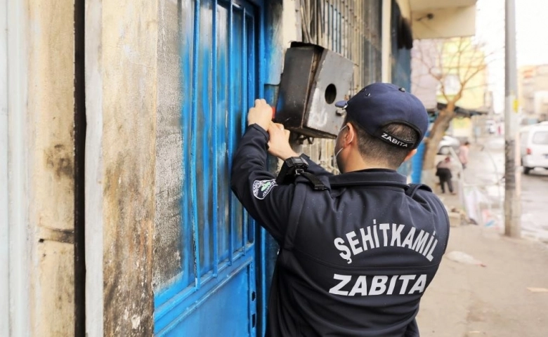 Şehitkamil'de Hırsızlık suçuna ortak olanlara faaliyet durdurma cezası