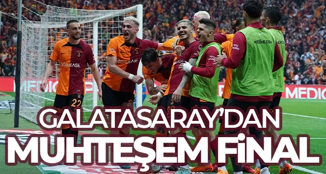 Derbi maçta zafer Galatasaray'ın  