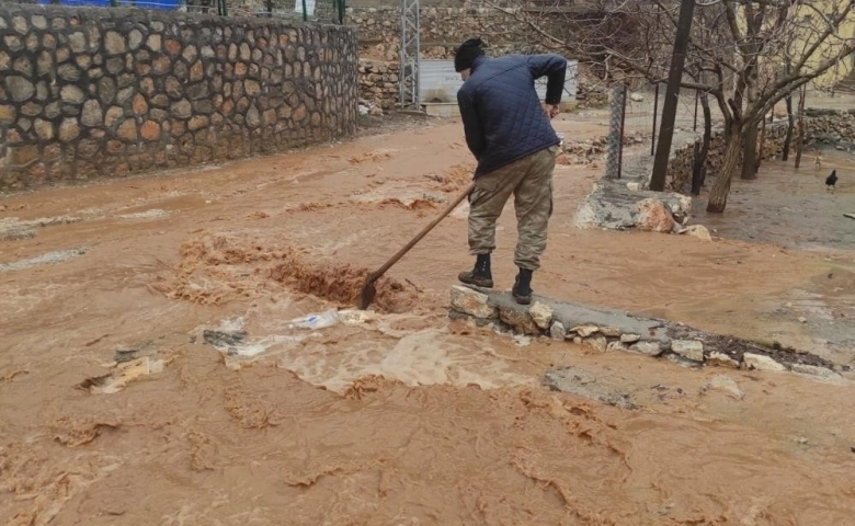 Kahramanmaraş'ta Taşan dere evleri su altında bıraktı