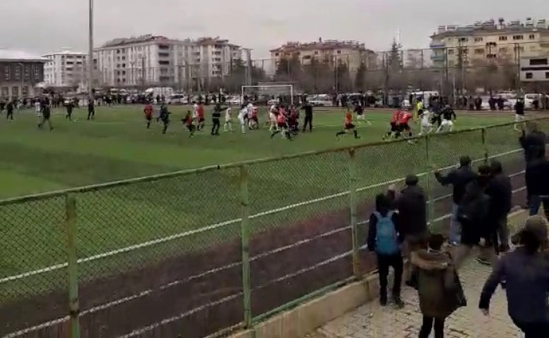 Kahramanmaraş'ta Olayların çıktığı amatör küme maçı yarıda kaldı