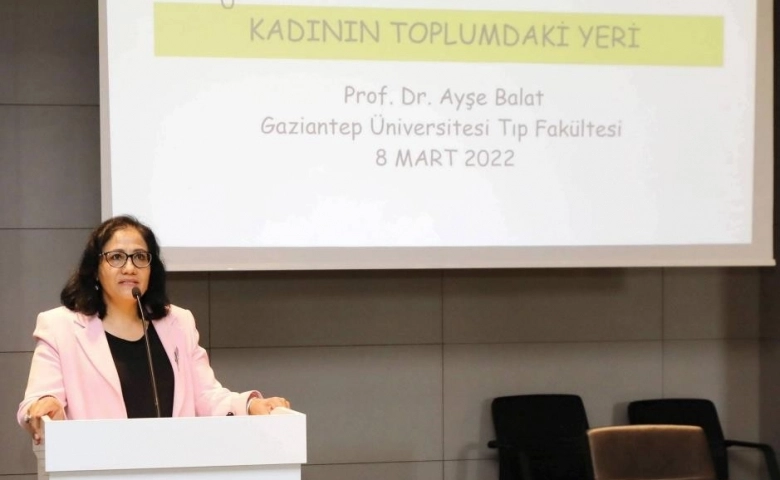 Prof. Dr. Balat: “Kadına bakış açısı değişmeli”