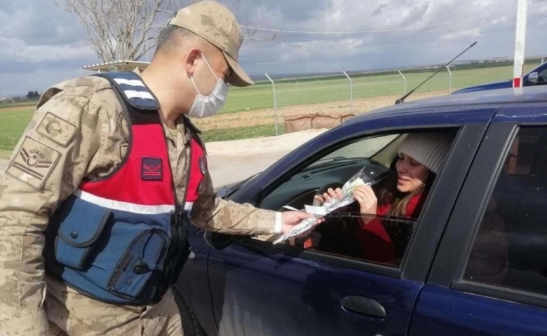 Jandarmadan 8 Mart kadınlar günü etkinliği