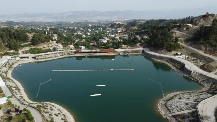 Hatay Karlısu Göleti Su ve Macera Parkı'nı sessizliğe bürüdü