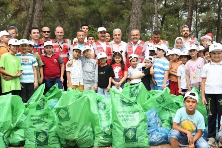 Osmaniye'de 1 ton cam ve plastik atık geri dönüşüme kazandırıldı