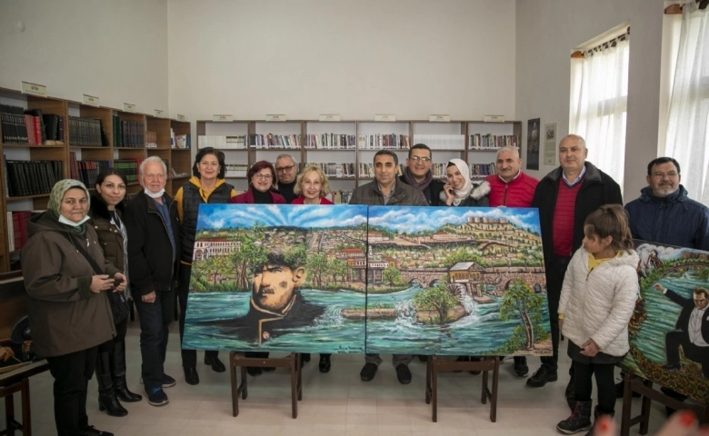 Mersin’de Gazi Çiftliği’nde Ressam Nazan Kundak Sergisi