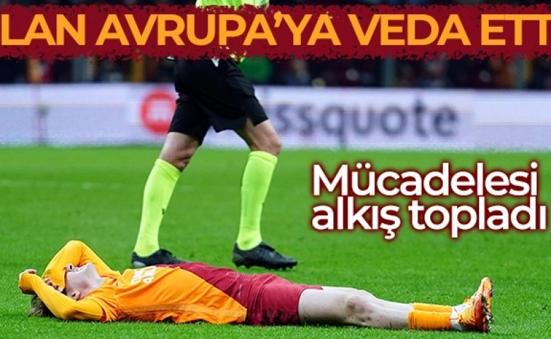 Galatasaray UEFA Avrupa Ligi'ne veda etti