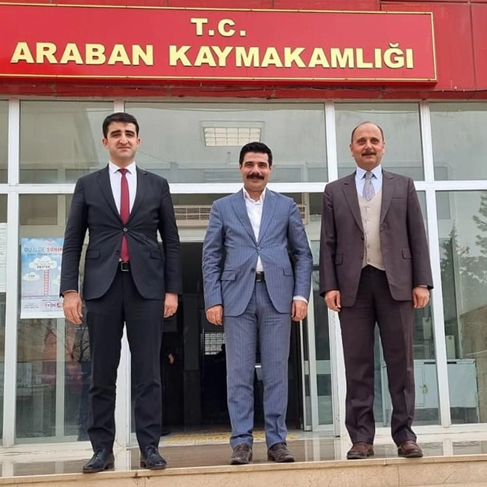 Kaymakam Bağlı’dan Kaymakam Sevgili ve Başkan Doğru’ya ziyaret