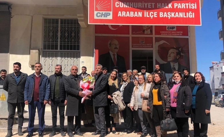 CHP, Nizip ve Araban ilçe başkanlıklarına atama yapıldı