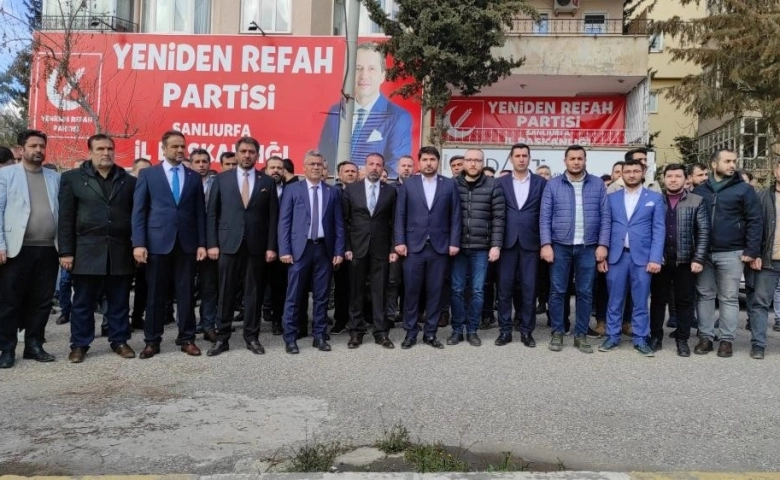 Şanlıurfa'da Yeniden Refah Partisi'nde toplu istifa