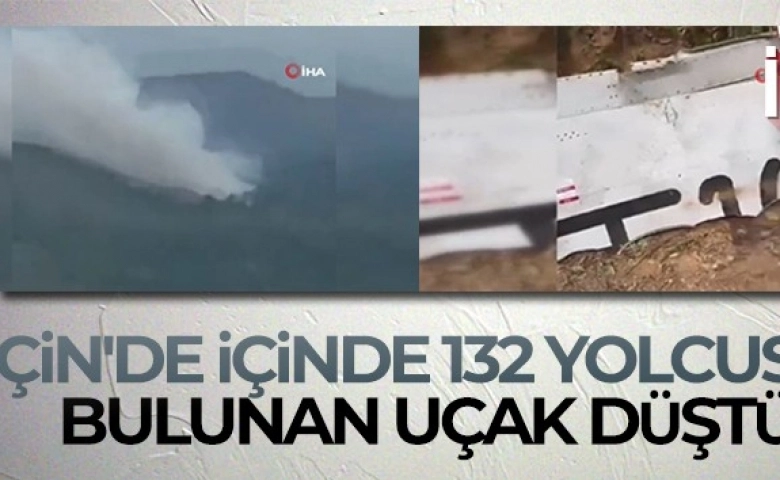 Uçak düştü 132 yolcuya ulaşılamadı