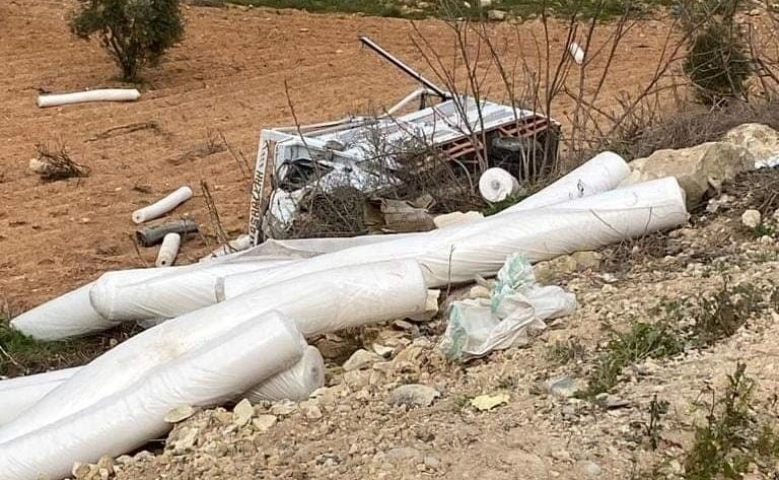 Gaziantep'te Şarampole uçan kamyonetin sürücüsü hayatını kaybetti