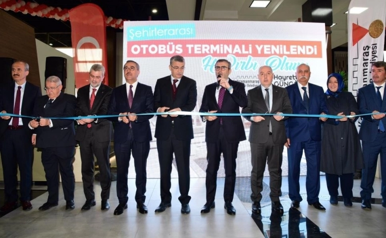 Kahramanmaraş şehirlerarası otobüs terminali açıldı