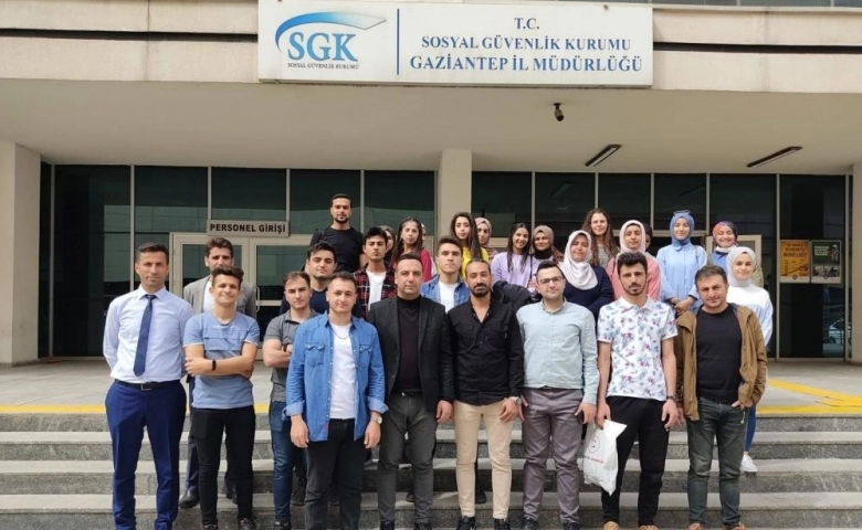 Üniversite öğrencilerinden SGK'ya teknik gezi