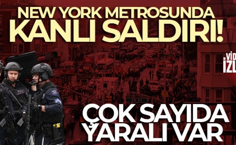 Amerika’da metro istasyonunda silahlı saldırı 16 yaralı var