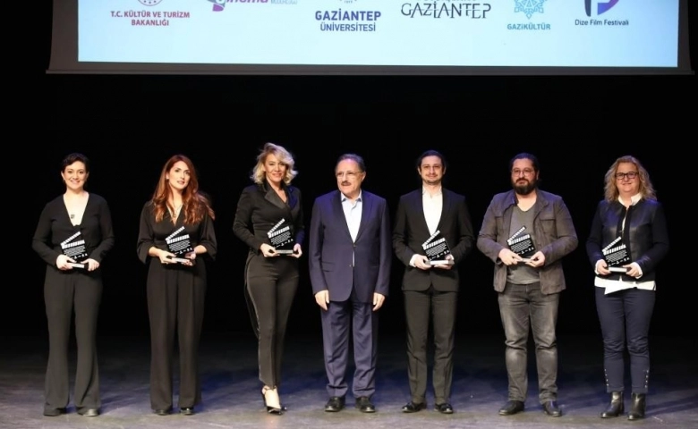 Gaziantep'te dize film festivali ödül töreni düzenlendi