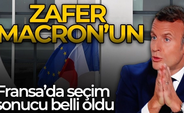 Fransa'da seçimin galibi Macron