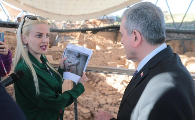 Şanlıurfa Göbeklitepe'de 'çanta' heyecanı