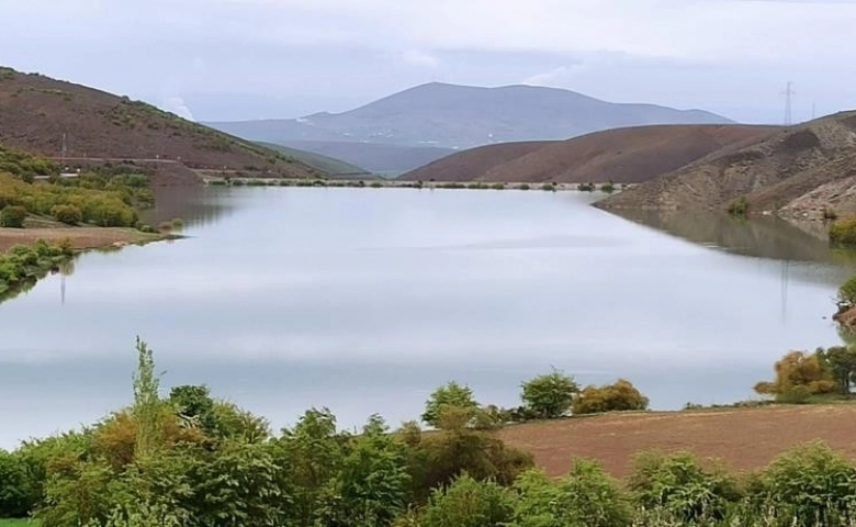 Kahramanmaraş'ta Tamamen kuruyan gölet, yeniden hayat buldu