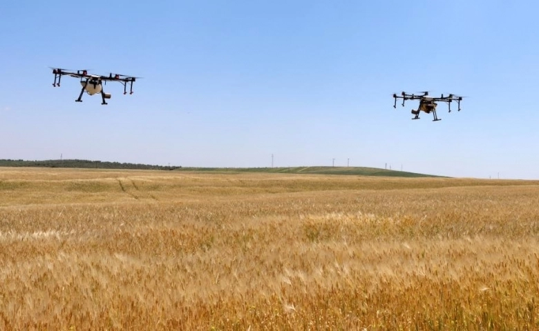 Adıyaman'da Dron teknolojisi çiftçiye kazandırıyor