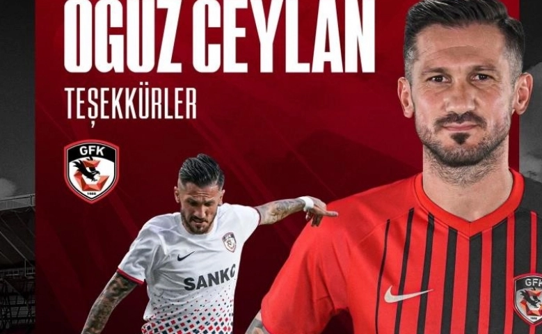 Gaziantep Futbol Kulübü Oğuz Ceylan ile yollarını ayırdı