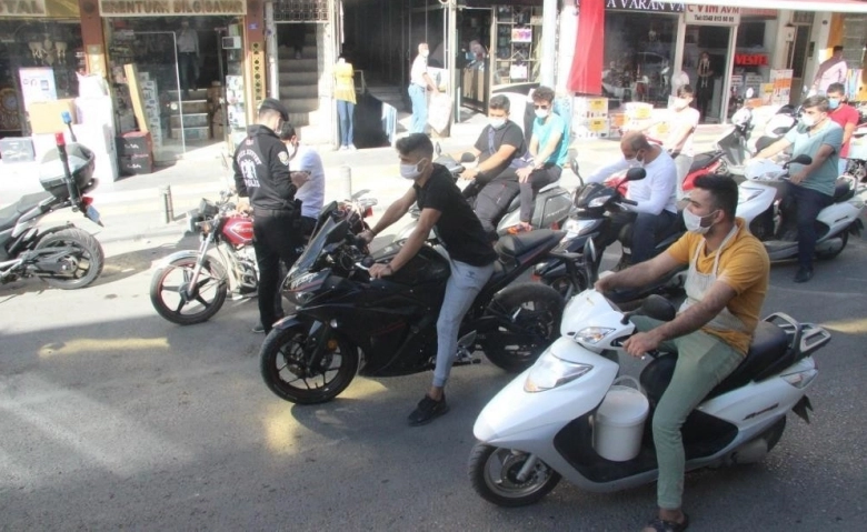 Kilis’te trafikteki araçların yarısı motosiklet