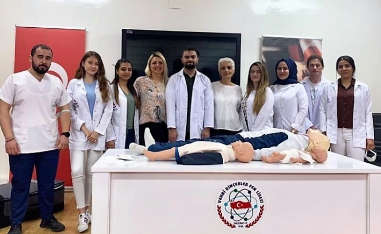 Sanko Üniversitesi Lise öğrencilerine temel yaşam desteği verildi