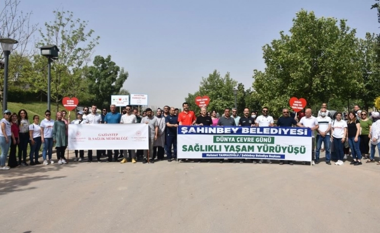 Şahinbey Belediyesi ve İl Sağlık Müdürlüğü, Çevre için yürüdüler