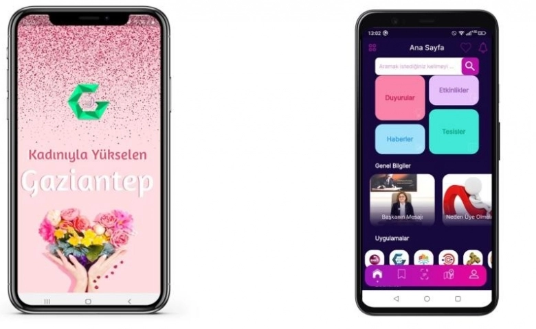  ''Kadın Dostu Gaziantep'' mobil uygulaması hayata geçiyor
