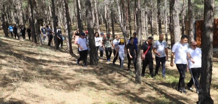 SANKO Üniversitesi Hastanesi’nden doğa yürüyüş etkinliği