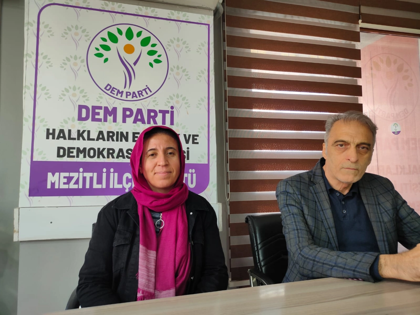 DEM Parti Mezitli İlçe Başkanı Kavak: Bizler sığınmacı değiliz