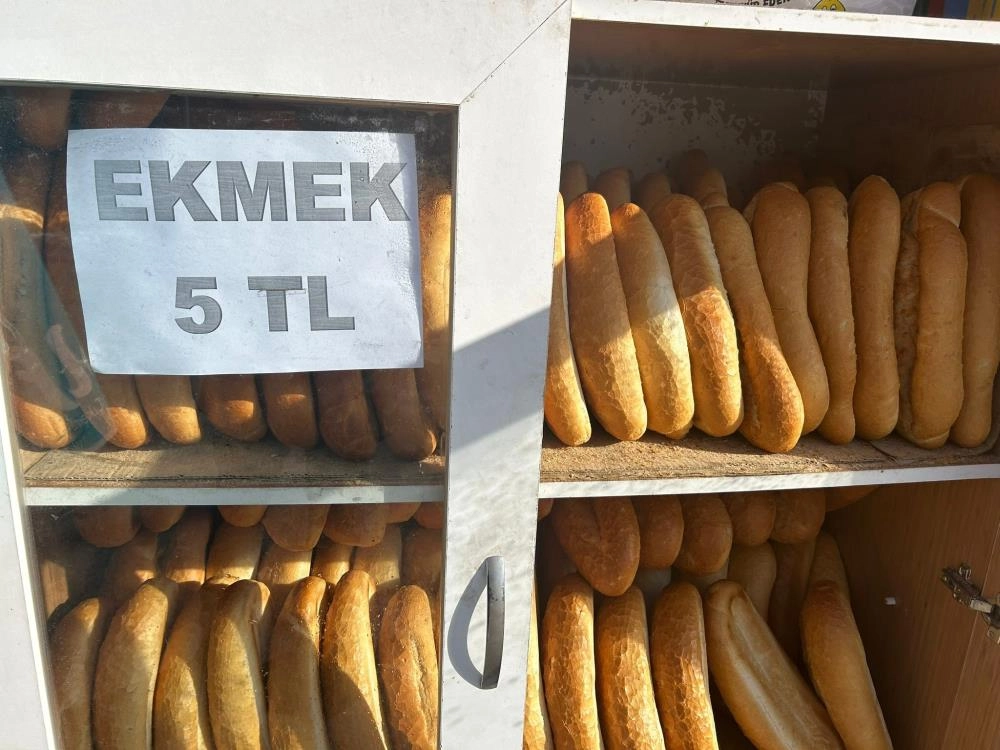 Ekmek 5 TL'ye düştü