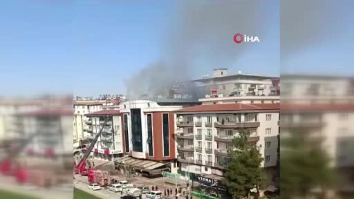 Gaziantep Tapu Müdürlüğü'nde yangın