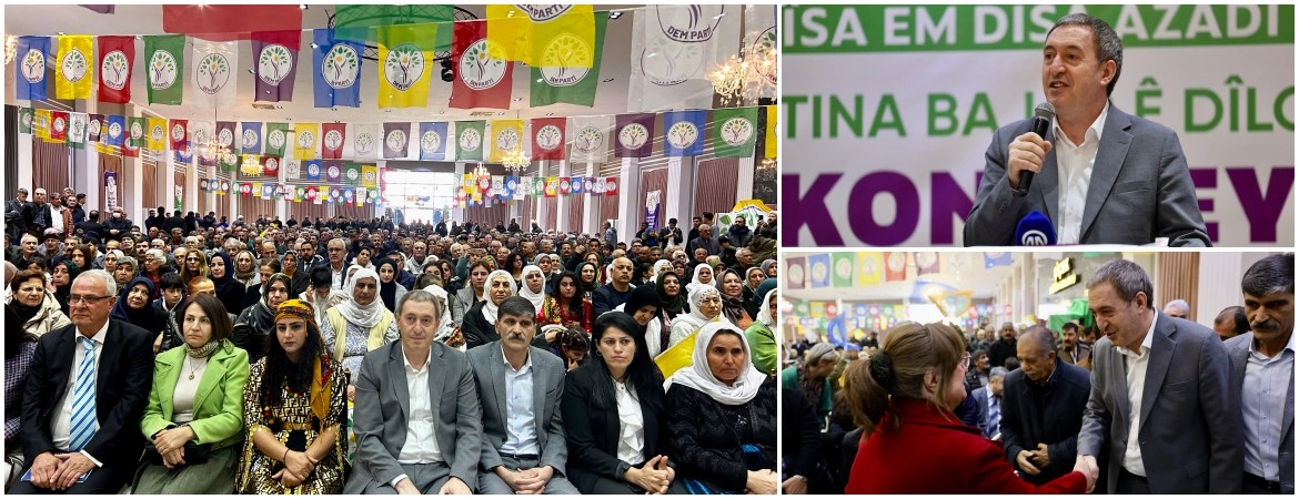 DEM Parti Eş Genel Başkanı Tuncer Bakırhan: Sadece mücadele değil, aynı zamanda demokrasi dersi veriyoruz