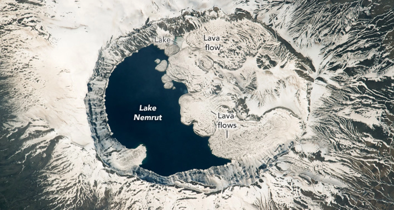 Tatvandaki göl NASA astronotlarının gözdesi oldu