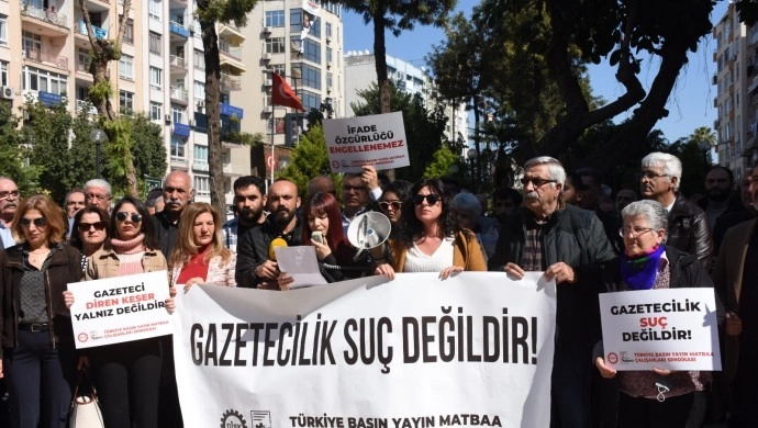 Gazeteci Diren Keser’e destek açıklaması; Gazetecilik cezalandırılıyor