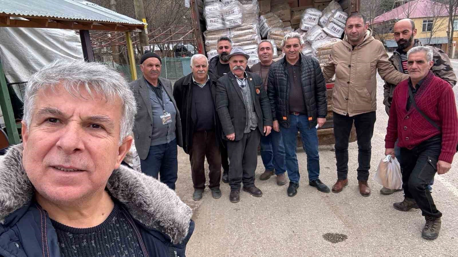 Almanya’dan gurbetçi, Tunceli’ye 1 milyon 300 bin liralık ayni ve nakdi yardımda bulundu