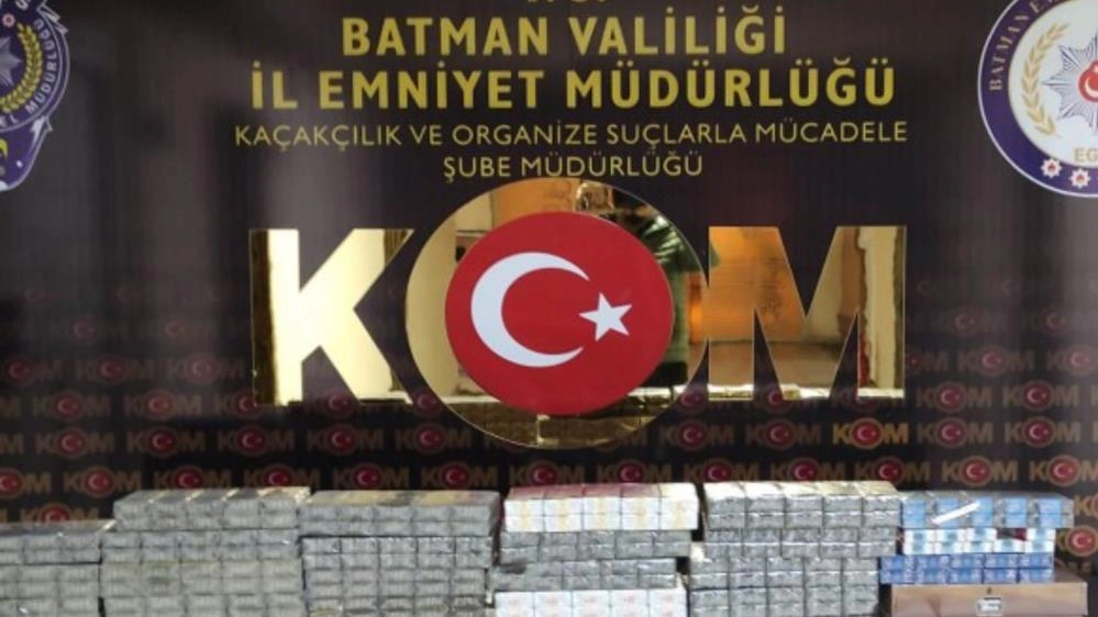 Batman'da tankerde yapılan aramada 21 ton kaçak akaryakıt ele geçirildi